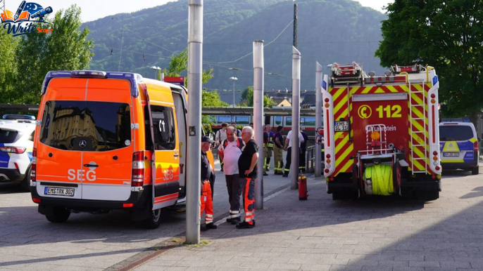 evakuierung zug lahnstein