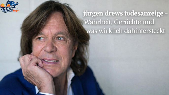 jürgen drews todesanzeige